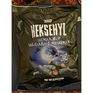 Tom's Heksehyl Salmiak Drop Danish Black Licorice - New until 5/16/06